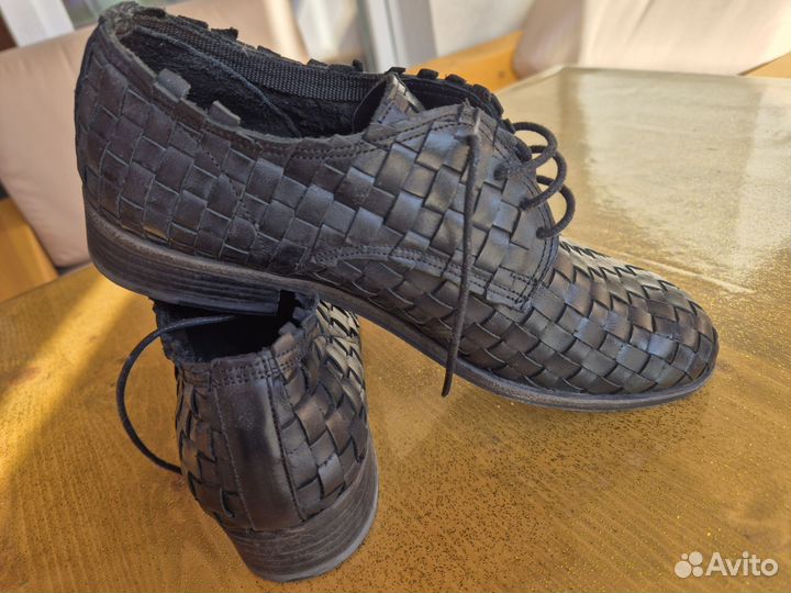 Оксфорды женские натуральная кожа