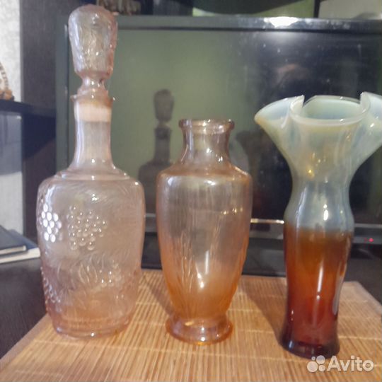 Графин и вазы СССР