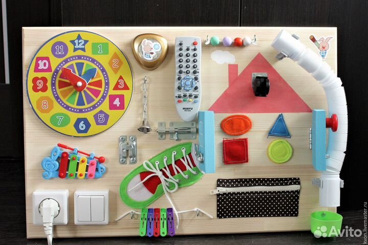 Бизиборд, добрая игрушка