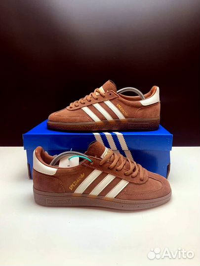 Кроссовки Женские Adidas Spezial Сhocolate