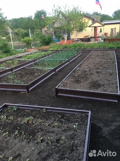 Грядки оцинкованные/клумбы/альпийские горки