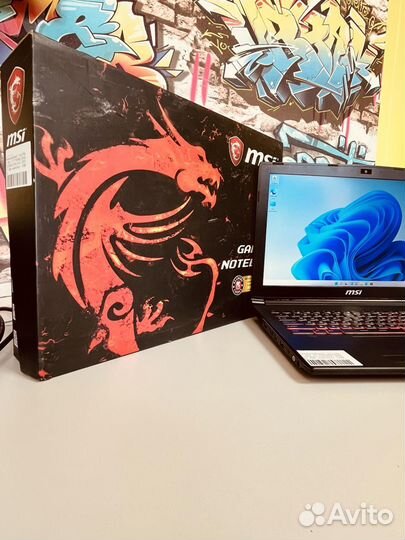 Игравой Ноутбук MSI i7 / GTX1050ti