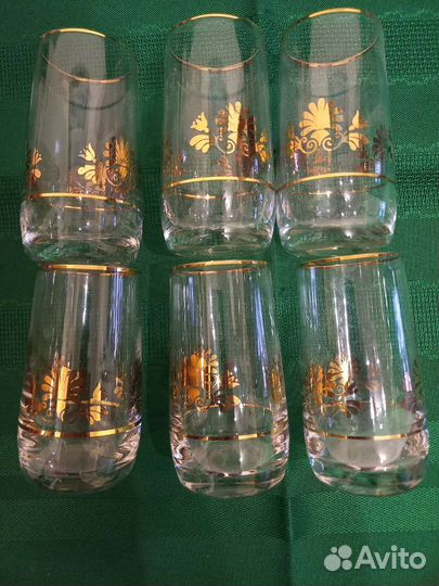 Рюмки ссср. Чешское стекло