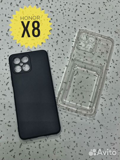 Накладки и чехлы-книжки для Honor X8, X7, X6, X5