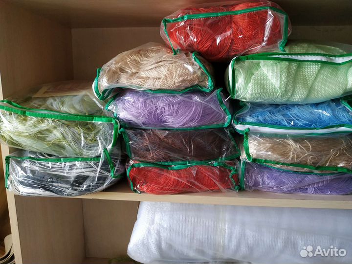 Шторы нитяные кисея