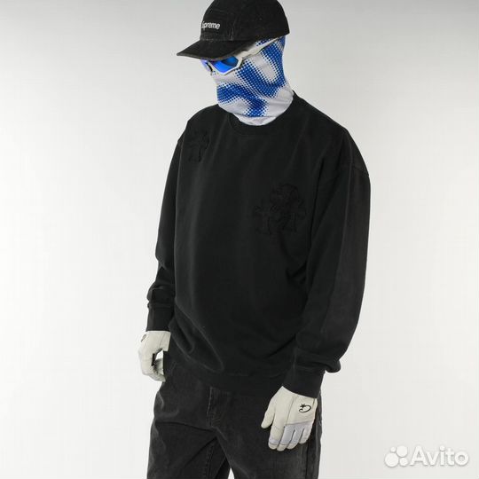 Свитшот Chrome Hearts Total Black