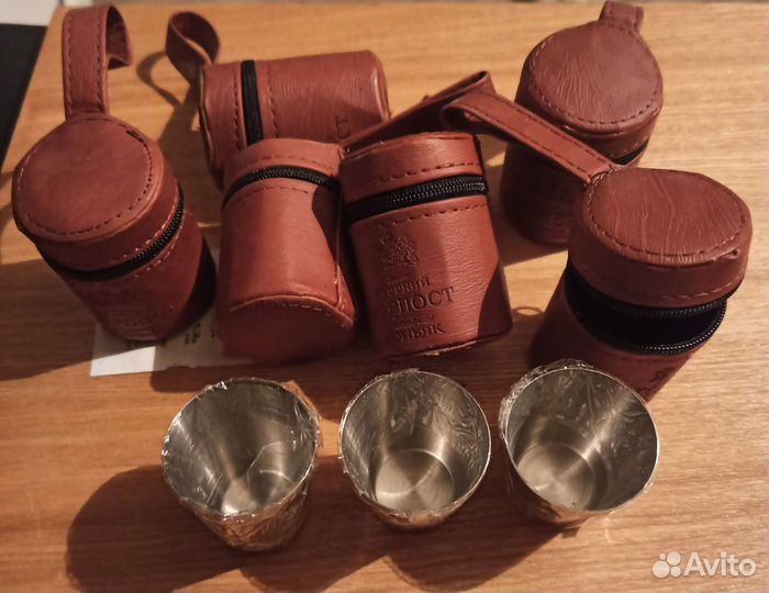 Набор стопок рюмок походный