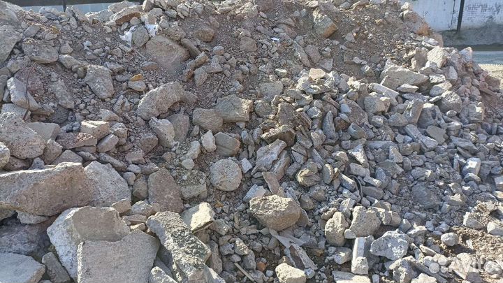 Бут бутовый бой на дорогу и фундамент