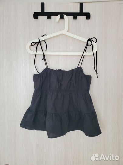 Топ с воланами H&M 44р