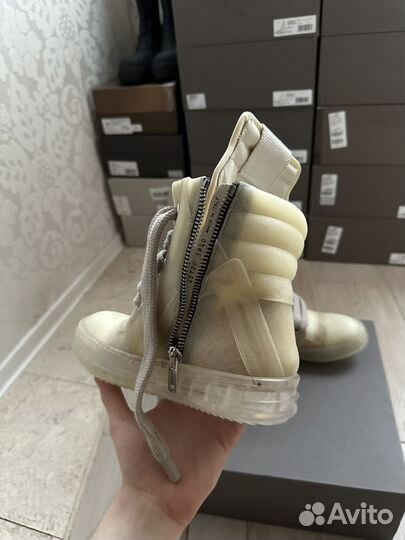 Rick Owens geobasket jumbo edfu