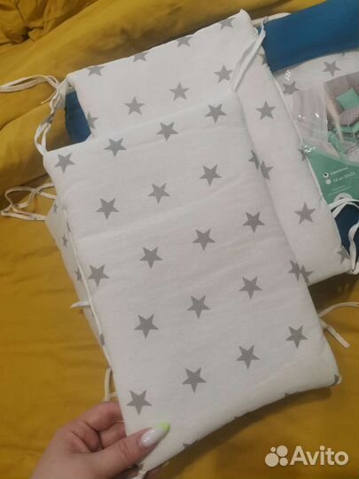 Бортики в детскую кроватку