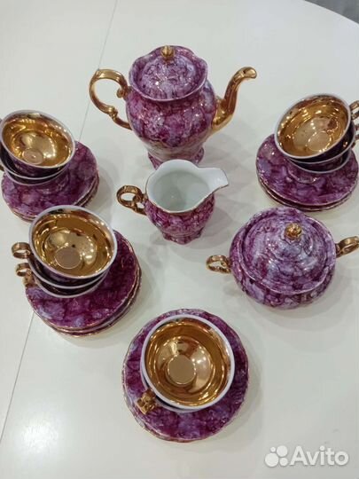 Новый польский чайно-кофейный сервиз