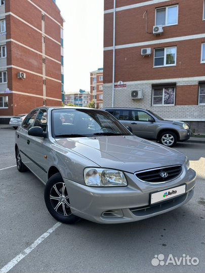 Hyundai Accent 1.5 МТ, 2007, 225 000 км