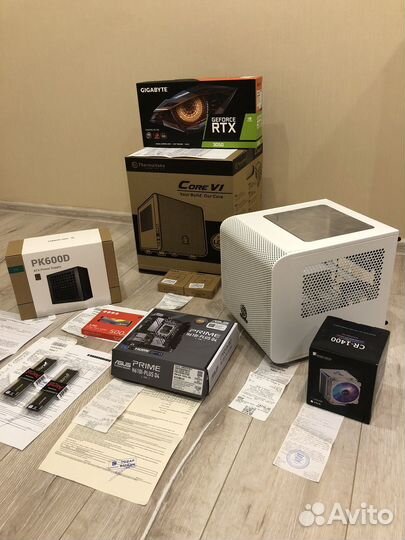 Игровой пк Intel i3 12100f+RTX 3050
