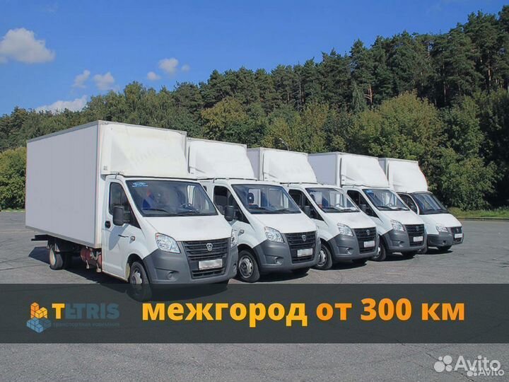 Переезды межгород, грузоперевозки от 350км