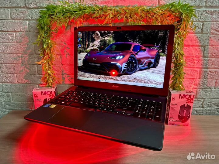 Игровой ноутбук Acer i5/12GB/SSD/256GB/2видеокарты