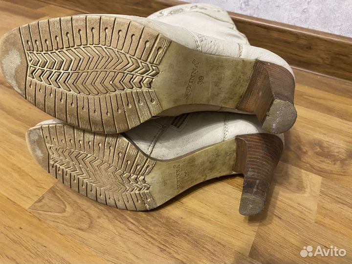 Сапоги женские натуральная кожа 39 размер