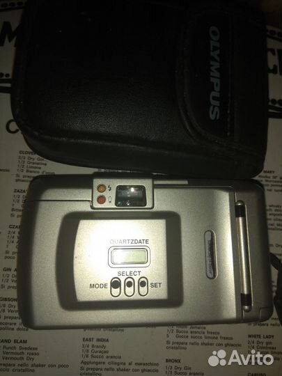 Пленочный фотоаппарат olympus