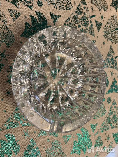 Хрустальная пепельница СССР