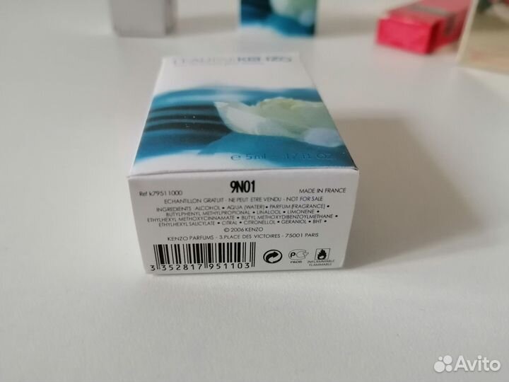 Миниатюры парфюма, оригинал