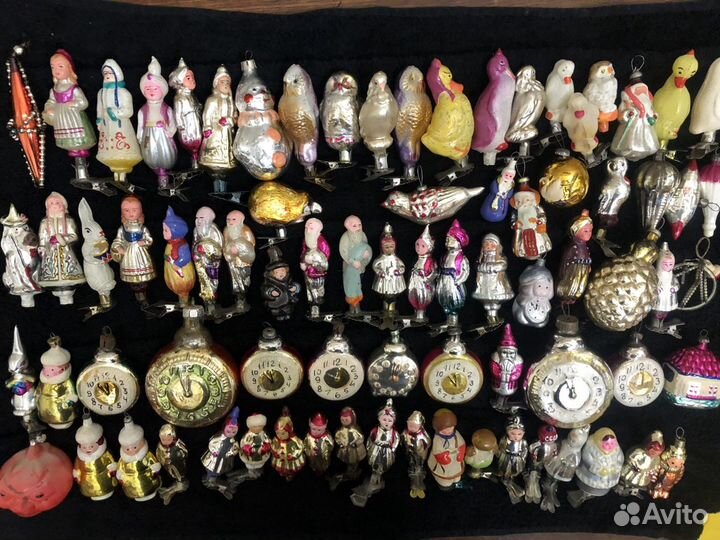 Елочные игрушки СССР.Большой выбор