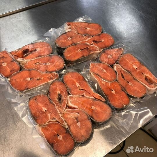 Кижуч стейк