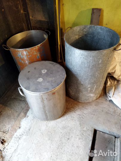 Бочка металлическая нержавеющая/оцинкованная