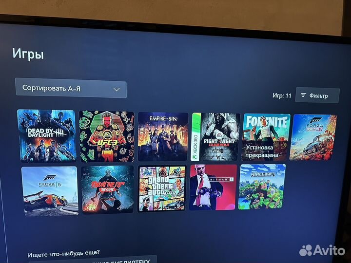 Xbox One s 500 gb с играми