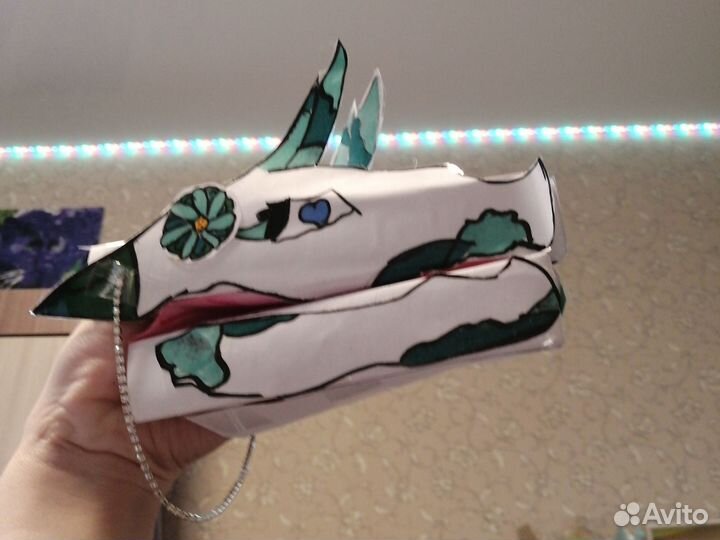 Делаю драконов из бумаги