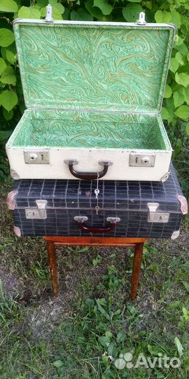 Ретро- чемоданы 60- х гг СССР