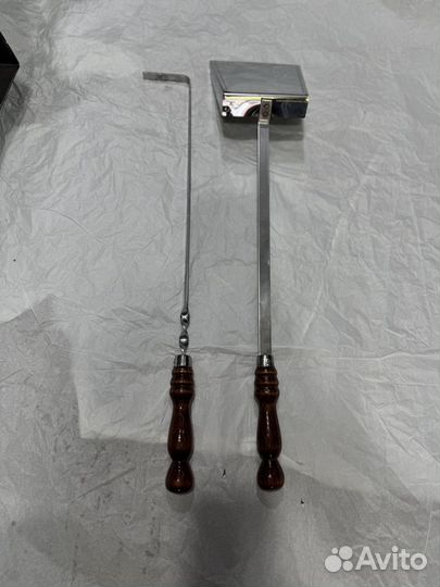 Совок и кочерга для мангала