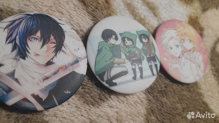 Аниме значки