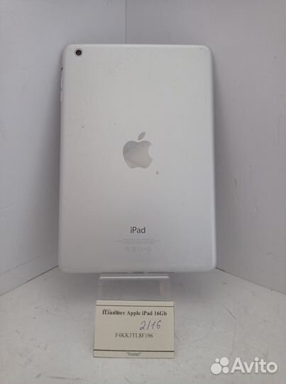 Планшет Apple iPad 16Gb