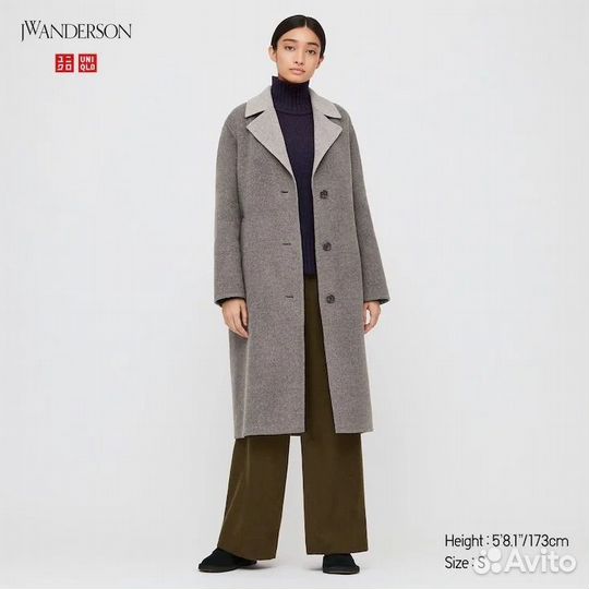 Пальто uniqlo jw anderson