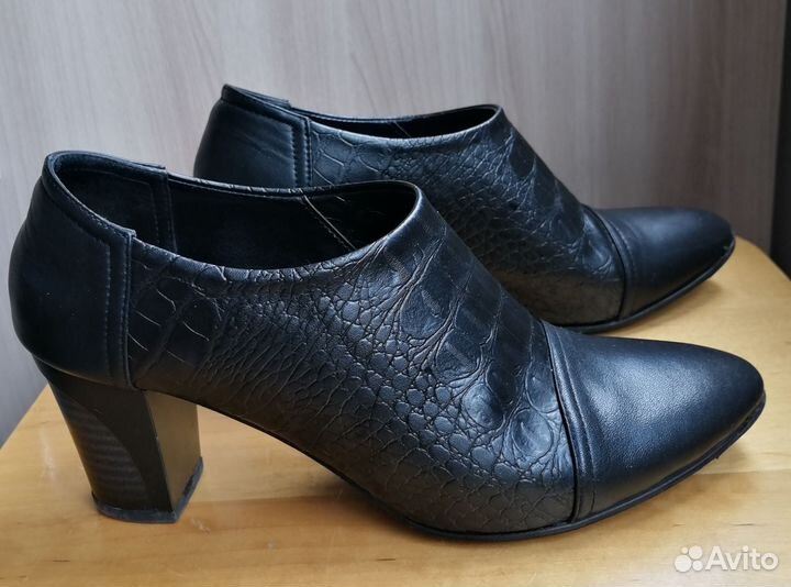 Ботильоны натуральная кожа 37