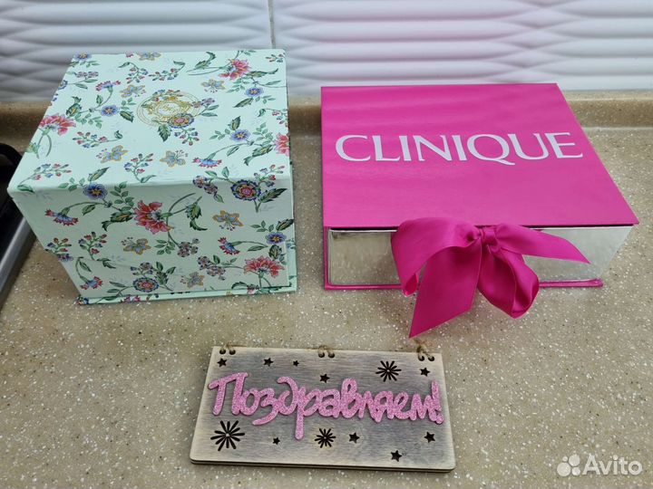 Коробка подарочная контейнер конверт деревянный