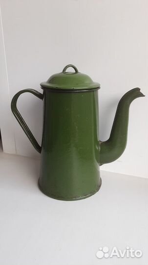 Чайник кофейник эмалированный СССР