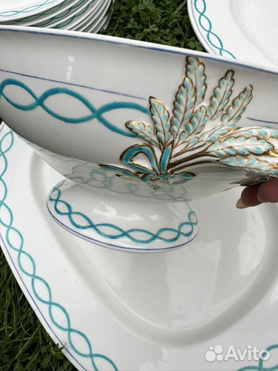 Набор столовой посуды остатки Минтон Англия