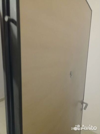 Дверь входная металлическая от застройщика