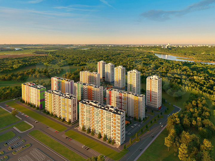 2-к. квартира, 71,6 м², 19/25 эт.