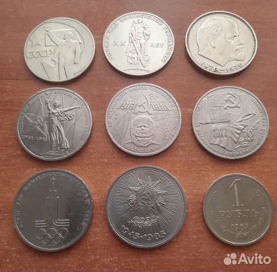 Юбилейные монеты СССР