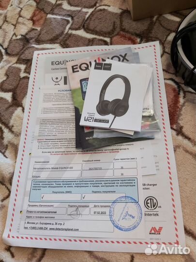 Металлоискатель минелаб equinox 600 2023года