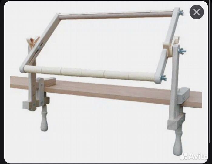 Пяльцы настольные с креплениями