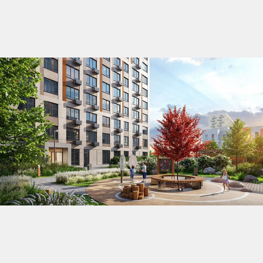 Квартира-студия, 28,8 м², 9/15 эт.