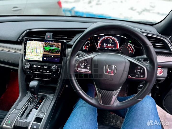 Магнитола android 4.32 Honda Civic 10 2016-2021