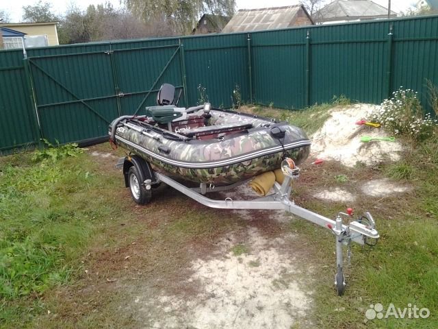 Лодка пвх HDX 370 Меркурий 15м прицеп мзса,эхолот