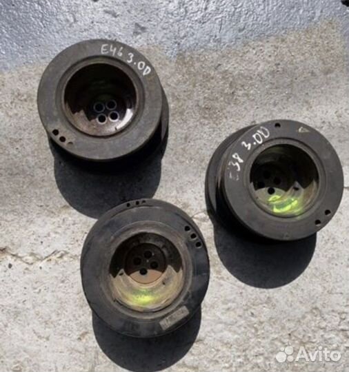 Шкив, демпфер, помпы, гур, коленвала - бмв