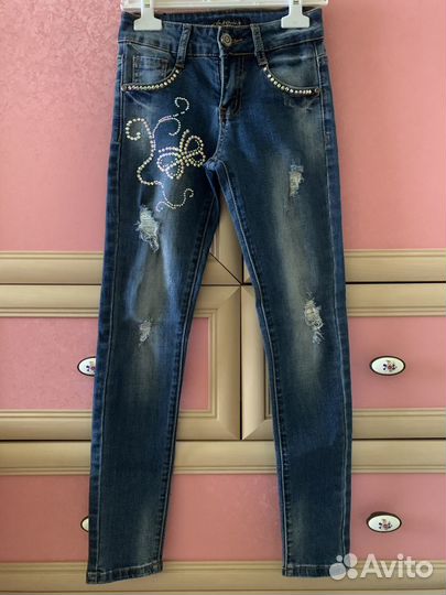 Джинсы для девочки