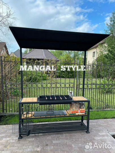 Мангалы в стиле лофт