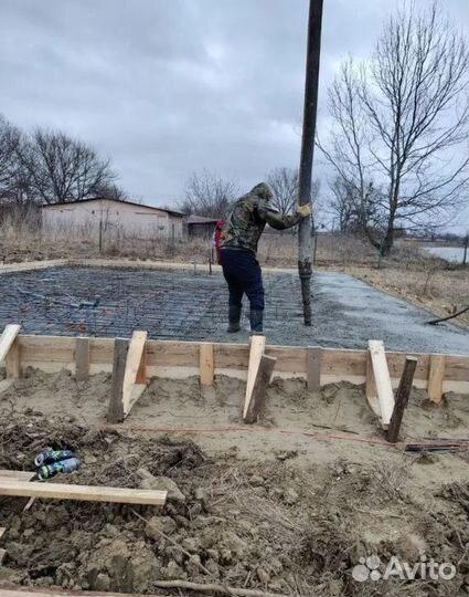 Фундамент, бетонные работы под ключ